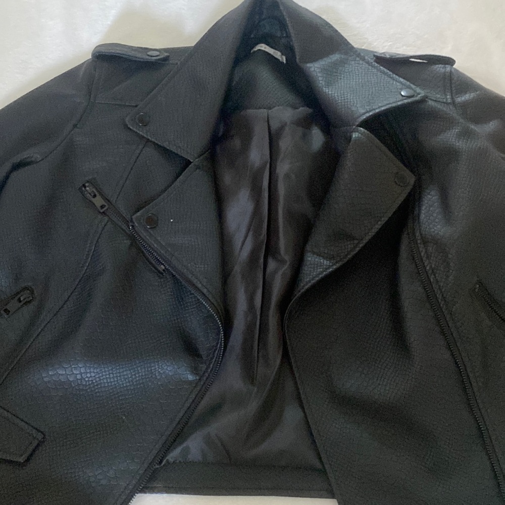 Leather jacket